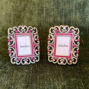 Jay Strongwater Mini Frames made for Neiman Marcus - Set of 2
